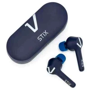 AURICULARES BLUETOOTH INALÁMBRICOS VERDADEROS VEHO STIX Y ESTUCHE DE CARGA - AZUL - Imagen 1 de 4
