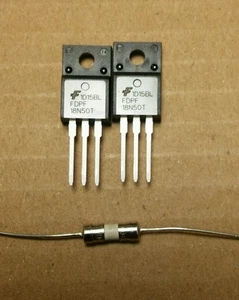 OEM Samsung MOSFET FDPF18N50 x2 10A fuse for BN44-00516A/515A PN64E8000/7000 - Picture 1 of 1