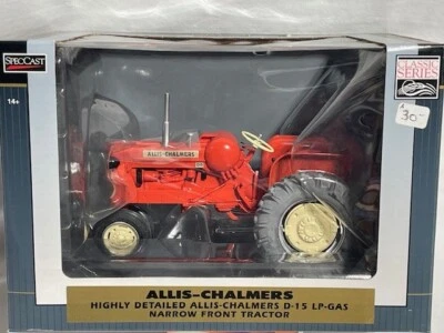 SpecCast Allis Chalmers D15 LP Gas NF Farm Tractor, 1/16, NIB, HTF - Image 1 of 4