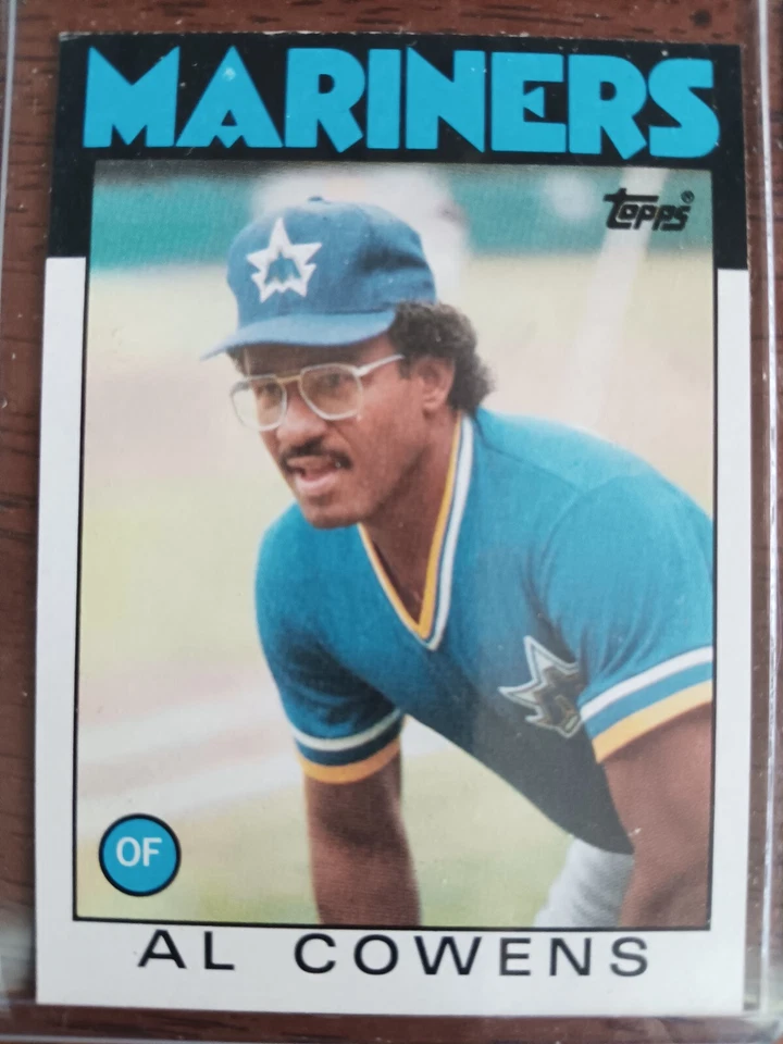 AL COWENS MARINERS 1986 TOPPS BASEBALL CARD #92 - Image 1 of 1