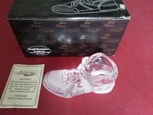 Bleikristall Wanderschuh Fa. Hofbauer m. Zertifikat  Geschenk  Muttertag Wandern - Bild 1 von 4