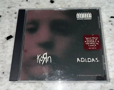 KORN - "A.D.I.D.A.S." CD - (Epic 49K 78530) - Image 1 of 4