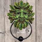Green Man Door Knocker Tree Spirit Gothic Wizard Fantasy Myth Forest Man