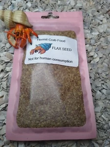 Hermit Crab Food ,Cuisine 40g of flax seed - Picture 1 of 3