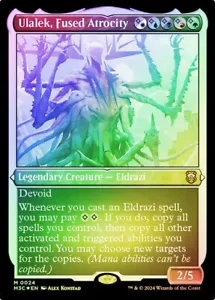 Ulalek, Fused Atrocity ETCHED FOIL - 0024 - Mythic - Modern Horizons 3 MH3 MTG - Bild 1 von 1