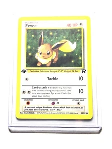 EEVEE - 55/82 - 1ª Edición Team Rocket - Común - Pokemon - Casi Nuevo - Imagen 1 de 1