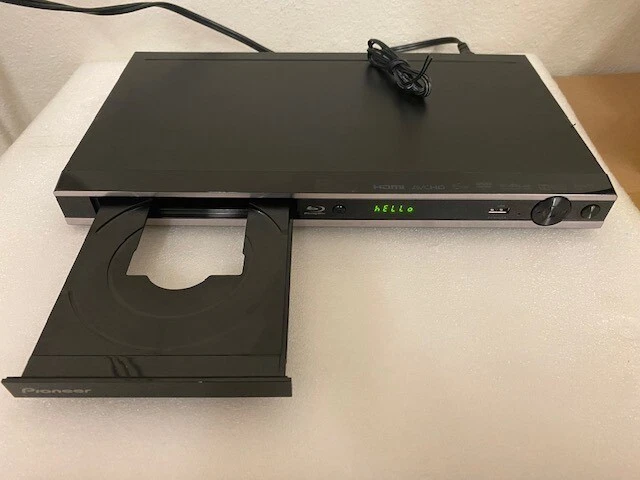 Reproductor de DVD Blu-ray Pioneer BDP-3120 HDMI AVCHD BDLive DIVX dts-HD Dolby pal/ntsc Foto 1 de 4