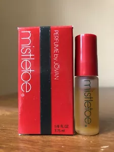 Vintage NIB JOVAN MISTLETOE Perfume 1/8 FL OZ Discontinued Old Stock 1981 - Picture 1 of 5