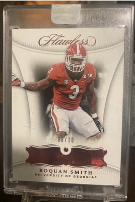 2018 Roquan Smith Flawless /10 #82 - Image 1 of 2