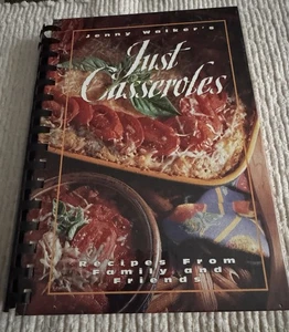 JUST CASSEROLES by JENNY WALKER RECIPES FROM FAMILY & FRIENDS USED COOKBOOK - Bild 1 von 4