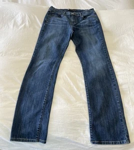 Levi's | Women’s 10 (31.5” Inseam) | 505 Straight Leg Jeans Blue Denim Mid Rise - Picture 1 of 9