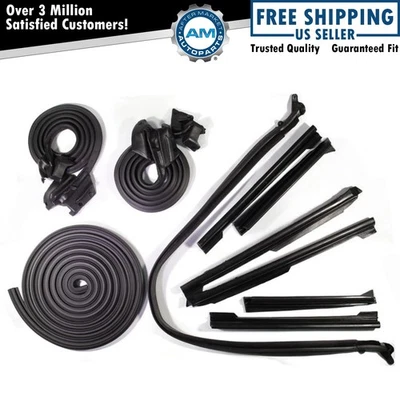 Juego de 10 sellos Weatherstrip para Skylark Special Malibu 442 GTO Convertible Foto 1 de 4