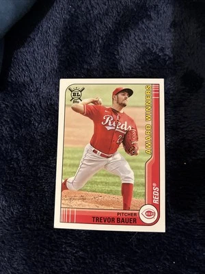 2021 Topps Big League Trevor Bauer Cy Young Award Card - Изображение 1 из 3