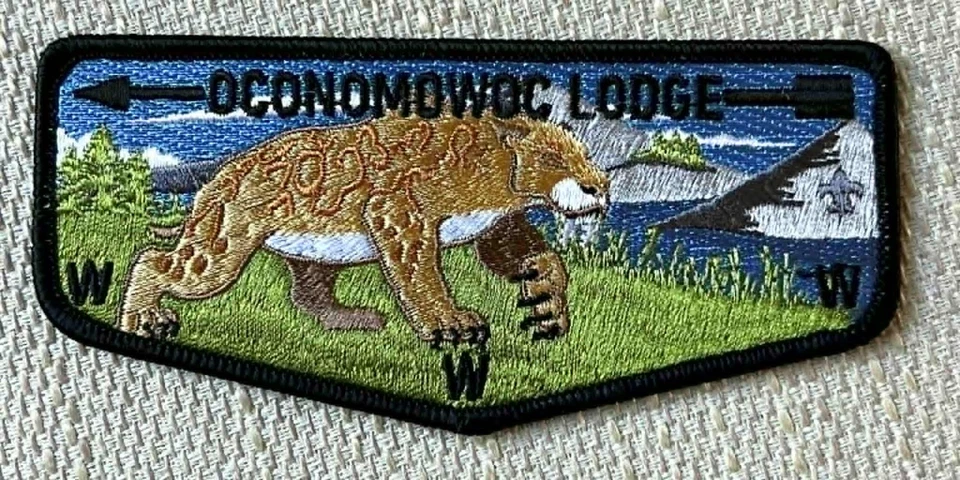 OCONOMOWOC OA LODGE S1 FIRST FLAP FF BSA PATCH from Mountaineer Area Council, WV - Image 1 of 1