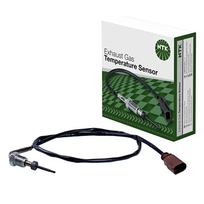 Sensore temperatura gas di scarico 2 linee NTK per VW CADDY III - Immagine 1 di 4