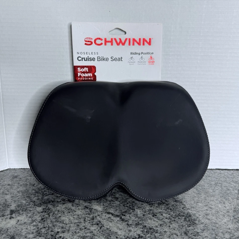 Schwinn Cruise Noseless Bicycle Saddle Seat Cycling Bike Riding