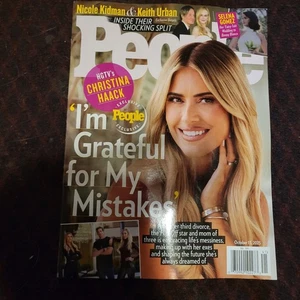 People Magazine October 13th 2025 ~ Christina HAACK ~ Nicole Kidman Keith Urban  - Picture 1 of 5