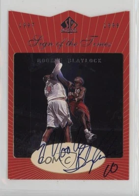 1997-98 SP Authentic Sign of the Times Mookie Blaylock #MB Auto - Image 1 of 2