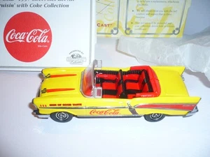 CHEVROLET BEL AIR COCA COLA MATCHBOX 1/43 NEUF - Imagen 1 de 3