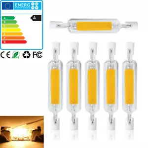 6X R7S led bulb 78mm 10W Warm White dimmable cob light 3000K 120V - Picture 1 of 6