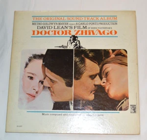 DOCTOR ZHIVAGO THE ORIGINAL SOUND TRACK ALBUM VINYL LP RECORD (B5) - Foto 1 di 6