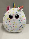 Beanie Boos Squish-a-Boo - Harmonie the Speckled Unicorn 10" new with tag
