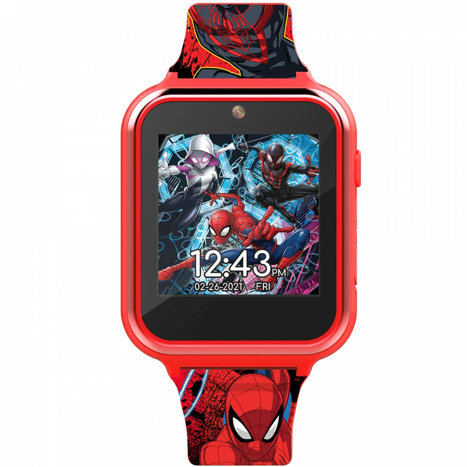 Spider Man Touchscreen Interactive Smart Watch Model SPD4667AZ