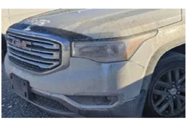 Protector de capó con cinta AeroSkin 3M deflector protector contra insectos para GMC Acadia 2017-2019 Foto 1 de 4
