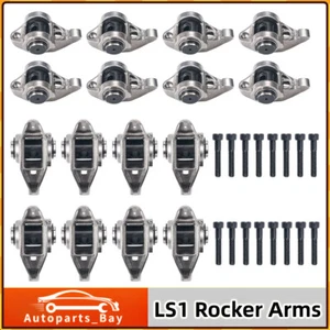 LS1 Rocker Arms With Trunion Kit Installed 4.8L 5.3L 5.7L 6.0L Rockers Trunnion - Picture 1 of 7