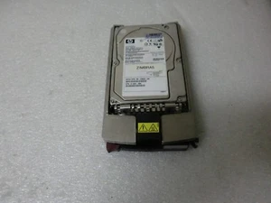 HP 72GB 73GB 10K SCSI Festplatte 286712-005 BD07285A25 mit Caddy / Tray - Bild 1 von 7