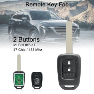 433Mhz Car Remote Key ID47 / 7961 Chip Fit for Honda 2013-2015 w/2 Buttons - Picture 1 of 8