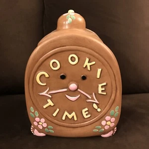 Rare Vintage Cookie Time Cookie Jar by Twin Winton Made in USA Very Nice - Picture 1 of 12