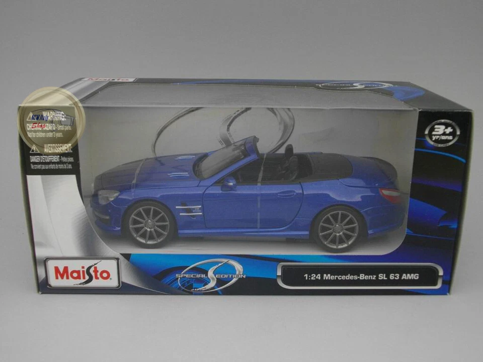 Mercedes SL 63 AMG Convertible (2012) - Maisto 1:24 - MA31503BL - Immagine 1 di 1