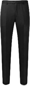 L S U Boys School Trousers Plus Size Sturdy FIT Big Waist Half Elasticated 2-17 - Picture 1 of 3