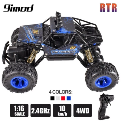 1:16 4WD RC Auto 2,4G Bürstenmotor All Terrain RTR RC Truck RC Buggy Ohne Licht - Bild 1 von 4