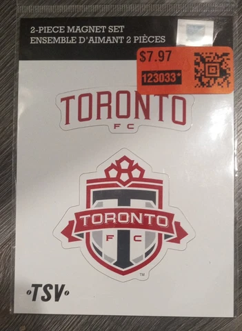 MLS Official Toronto FC Magnet Set - 2 Pieces Cover