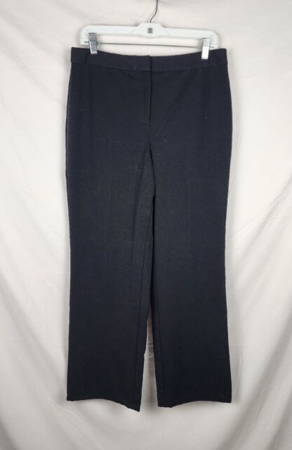 Peck & Peck, Pants & Jumpsuits, 2peck Peck Womens Black Dress Pants Capris  Size 14