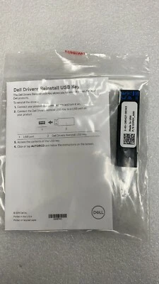 DELL DRIVERS REINSTALL 8GB USB KEY FOR DELL Precision 7730 Notebook Laptop - Image 1 of 2