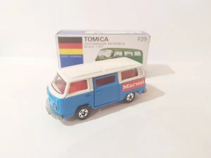Tomica F29 - VOLKSWAGEN MICROBUS [BLUE] MARUEI MINT VHTF MADE IN JAPAN  - Picture 1 of 10