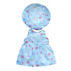 New New Baby Doll Toy For 43cm Doll 18inch Doll Dress Hat Princess Floral Dress