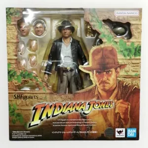 S.H.Figuarts Indiana Jones Action Figure Bandai Raiders Lost Ark Movie Japan New - Picture 1 of 5