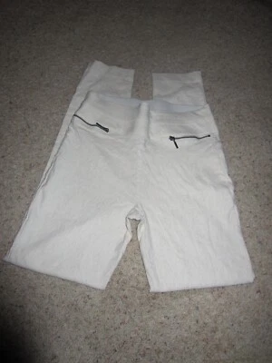 Женские узкие брюки/не совсем белый полосатый узор/размер S - Изображение 1 из 4