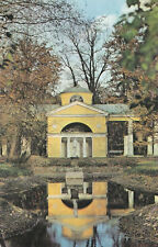 VINTAGE POSTCARD PAVLOSVK THE AVIARY BUILT IN 1782 RUSSIA DUAL CANCELS