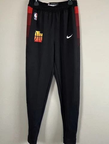 NEW Nike NBA Utah Jazz Mens Side Button Pants Black CD5501-010 L-TALL $100 Cover