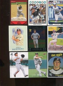 DAN UGGLA LOT OF 30 ALL DIFFERENT MARLINS BRAVES LOUISVILLE KENTUCKY - Picture 1 of 3