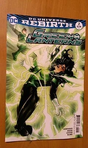 DC Green Lanterns, Vol. 1 # 2 (1st Print) Emanuela Lupacchino Variant Cover - Picture 1 of 2