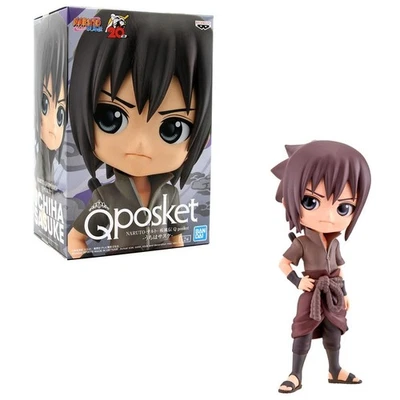 Boneco Naruto Shippuden Q-Posket - Uchiha Sasuke versão B - Imagem 1 de 2