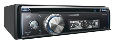 Pioneer Carrozzeria DEH-7100 CD USB Bluetooth Car Audio Black 1kg 1.9in 200W - Image 1 of 4