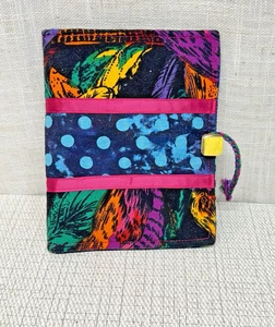 Vintage Wonderful Wallets 1995 Handmade Artsy Fun Colorful Wallet NWT - Picture 1 of 9