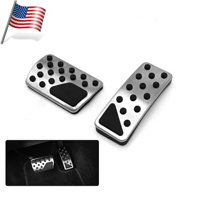 Car Accelerator Brake GasPedal Cover For Jeep Grand Cherokee Dodge Durango 11-18 Foto 1 de 4